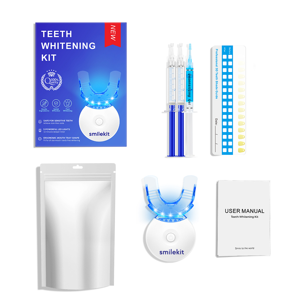 Teeth Whitening Near Me - 歯のホワイトニングキット - 35% カルバミド過酸化物を含む 5X LED