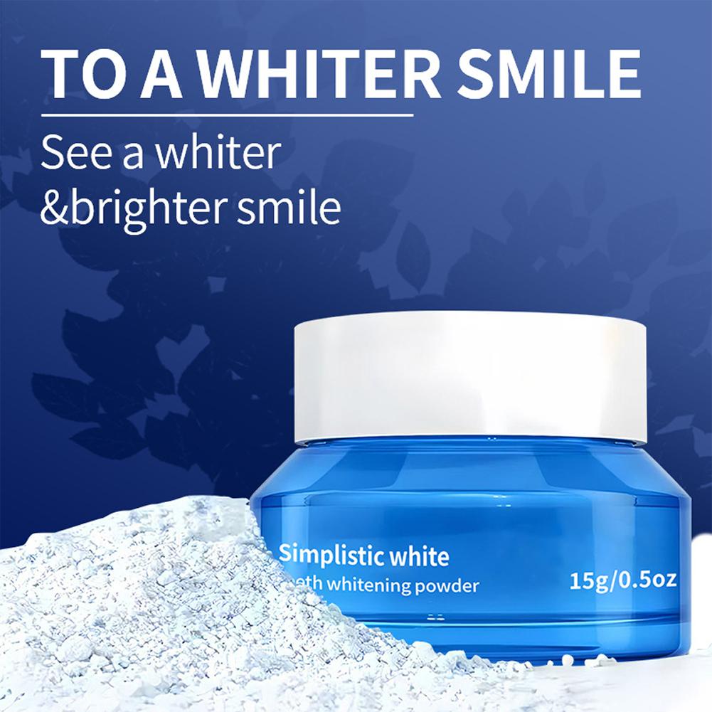 Teeth Whitening Near Me - シンプルなホワイトニングパウダー、ステイン除去歯磨き粉、歯垢を減らし歯の表面を明るくする、毎日のオーラルケア製品