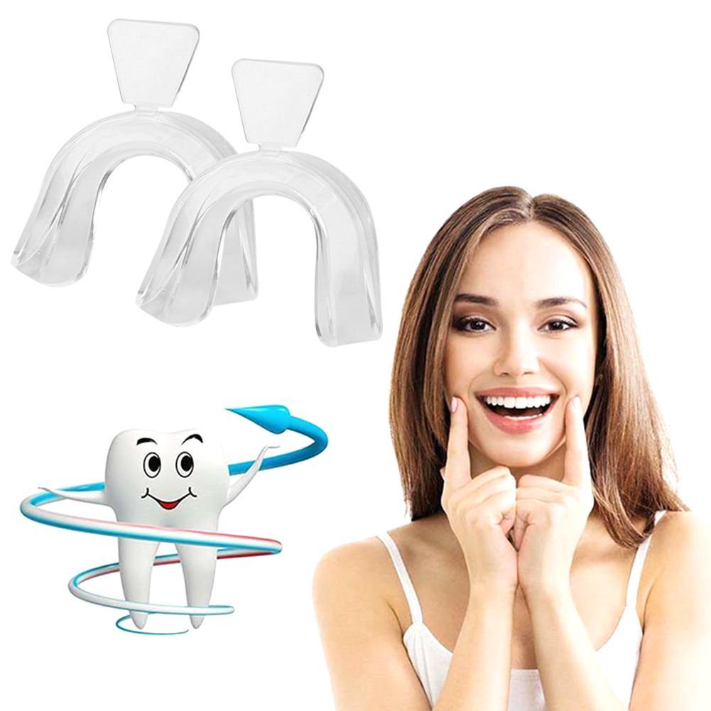 Teeth Whitening Mouth Guard - 衛生的なシリコン製マウスガード、歯プロテクター、ナイトガード、歯ぎしり防止、いびき防止、歯のホワイトニング、睡眠補助器具