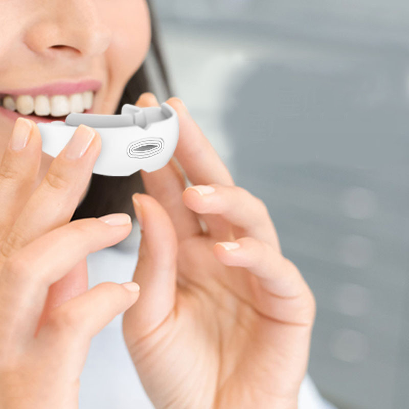 Teeth Whitening Mouth Guard - いびき防止歯ぎしり睡眠マウスガードナイトガードガムシールドマウストレイ歯ぎしり停止睡眠補助ヘルスケア