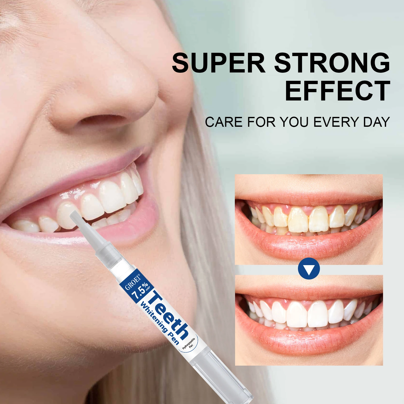 ヒドロキシアパタイト歯のホワイトニングペンまばゆい白いステイ - Teeth Whitening Near Me のレビューと価格