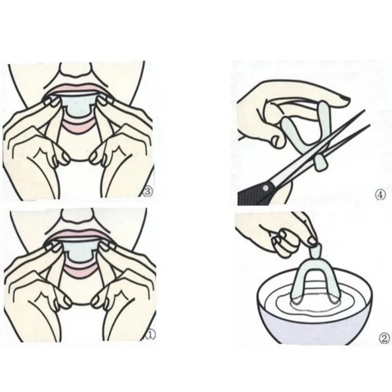 1/3/6 ペアシリコンマウスガード睡眠用マウスガードトレイ - Teeth Whitening Mouth Guard のレビューと価格