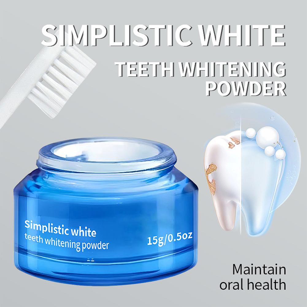 シンプルなホワイトニングパウダー、ステイン除去歯磨き粉、歯垢 - Teeth Whitening Near Me のレビューと価格
