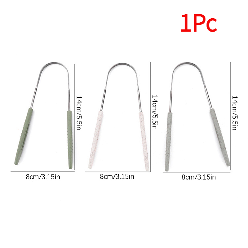 ＆1個ステンレス鋼舌スクレーパーフレッシュブレスクリーニング - Tongue Scraper Metal のレビューと価格