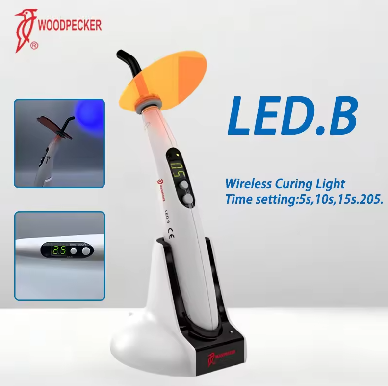 歯科用硬化光ウッドペッカー LED B LED マシン口腔感 - Teeth Whitening Kit With Light のレビューと価格