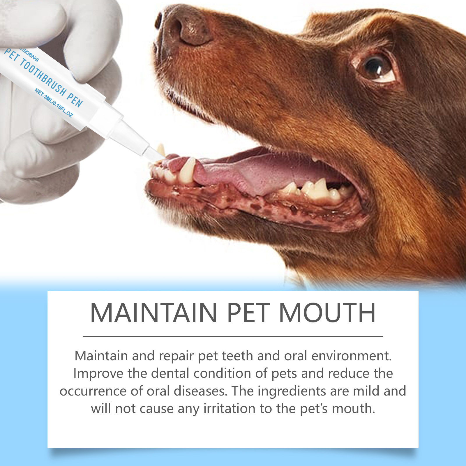 犬猫用口腔洗浄ジェルペン 長続きする爽やかな息 歯の汚れ除去 - Teeth Whitening Cream のレビューと価格