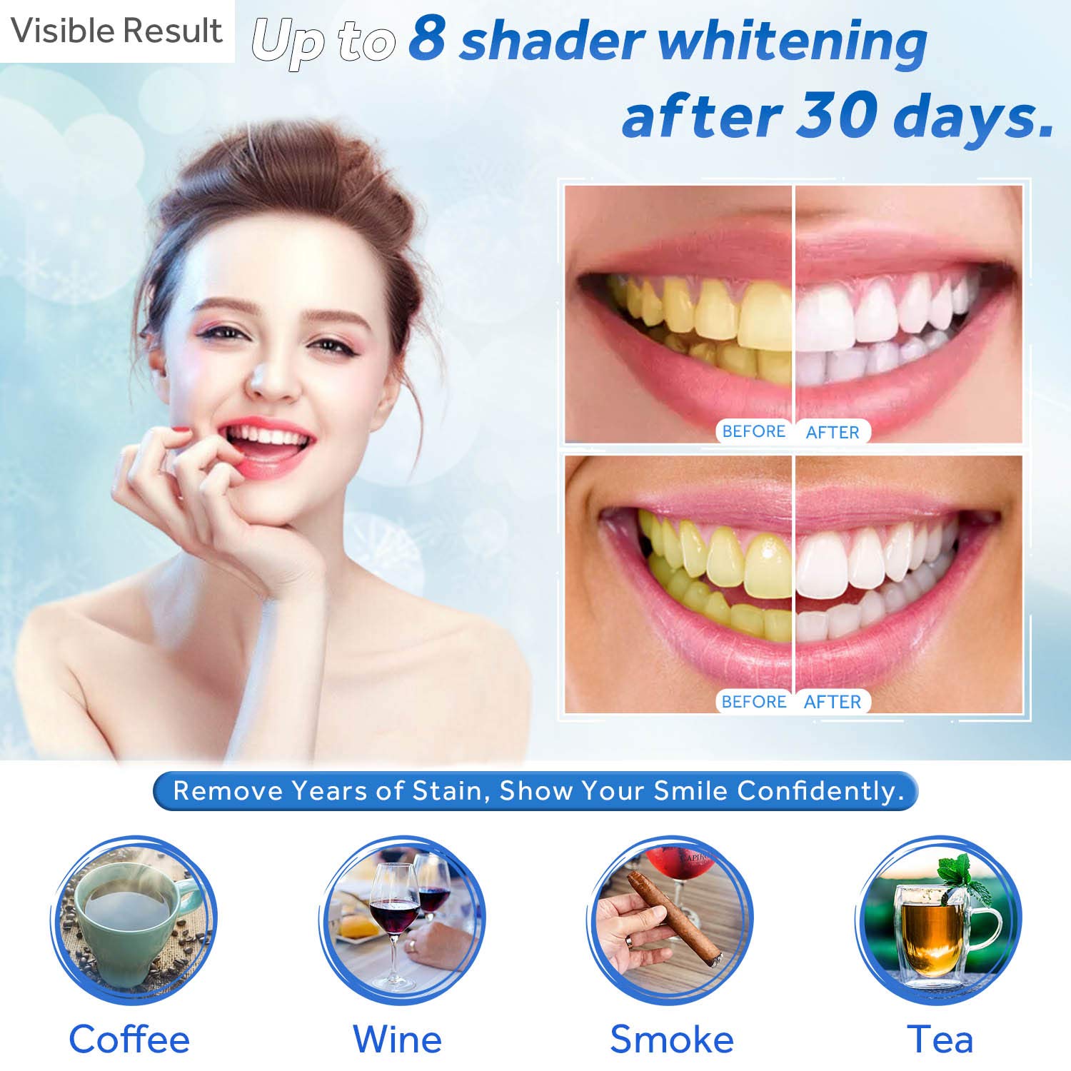 歯のホワイトニングジェル詰め替えシリンジ歯の漂白ジェルインビ - Teeth Whitening Near Me のレビューと価格