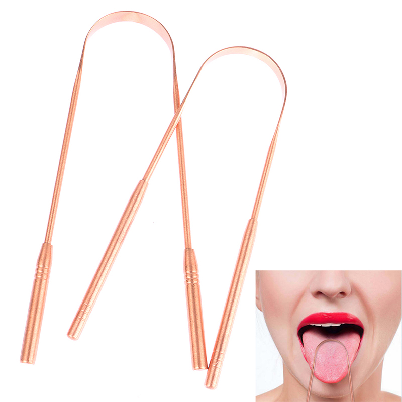 1 個銅舌スクレーパークリーナースクレーパー歯ブラシ歯科口腔 - Tongue Scraper Metal のレビューと価格