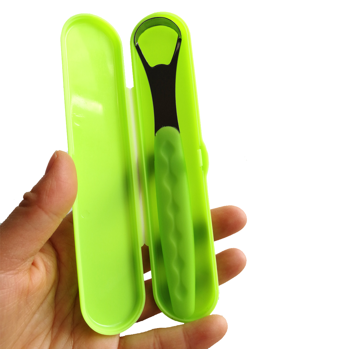 口腔衛生用舌スクレーパー,スクレーパー,ブラシ,口臭除去,プ - Tongue Scraper Metal のレビューと価格