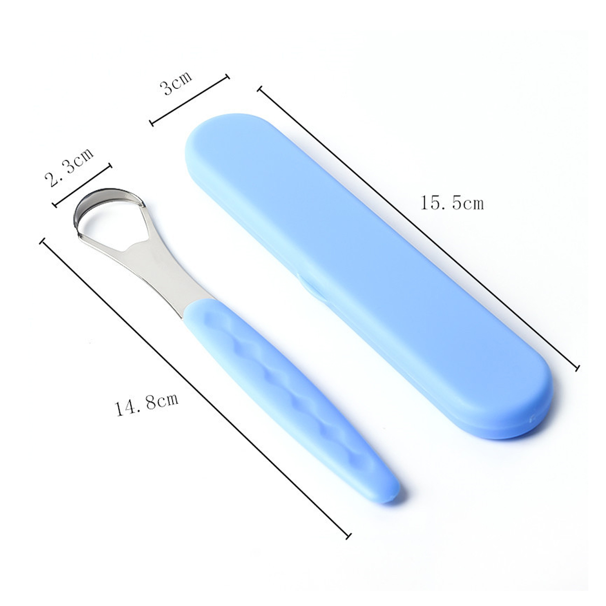 口腔衛生用舌スクレーパー,スクレーパー,ブラシ,口臭除去,プ - Tongue Scraper Metal のレビューと価格