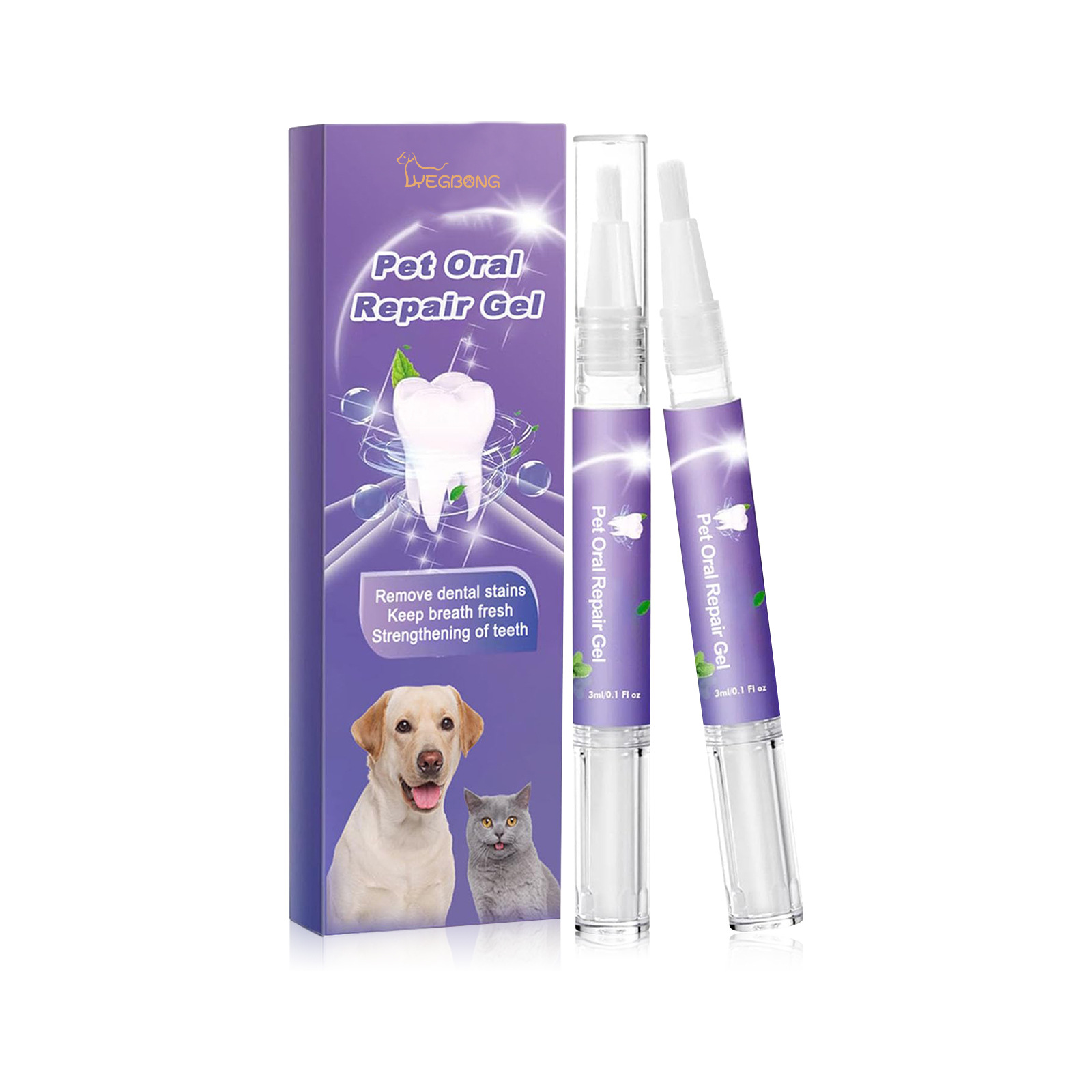 ペット口腔修復ジェル子犬歯石除去消臭剤白くする猫犬歯ステイン - Teeth Whitening Near Me のレビューと価格