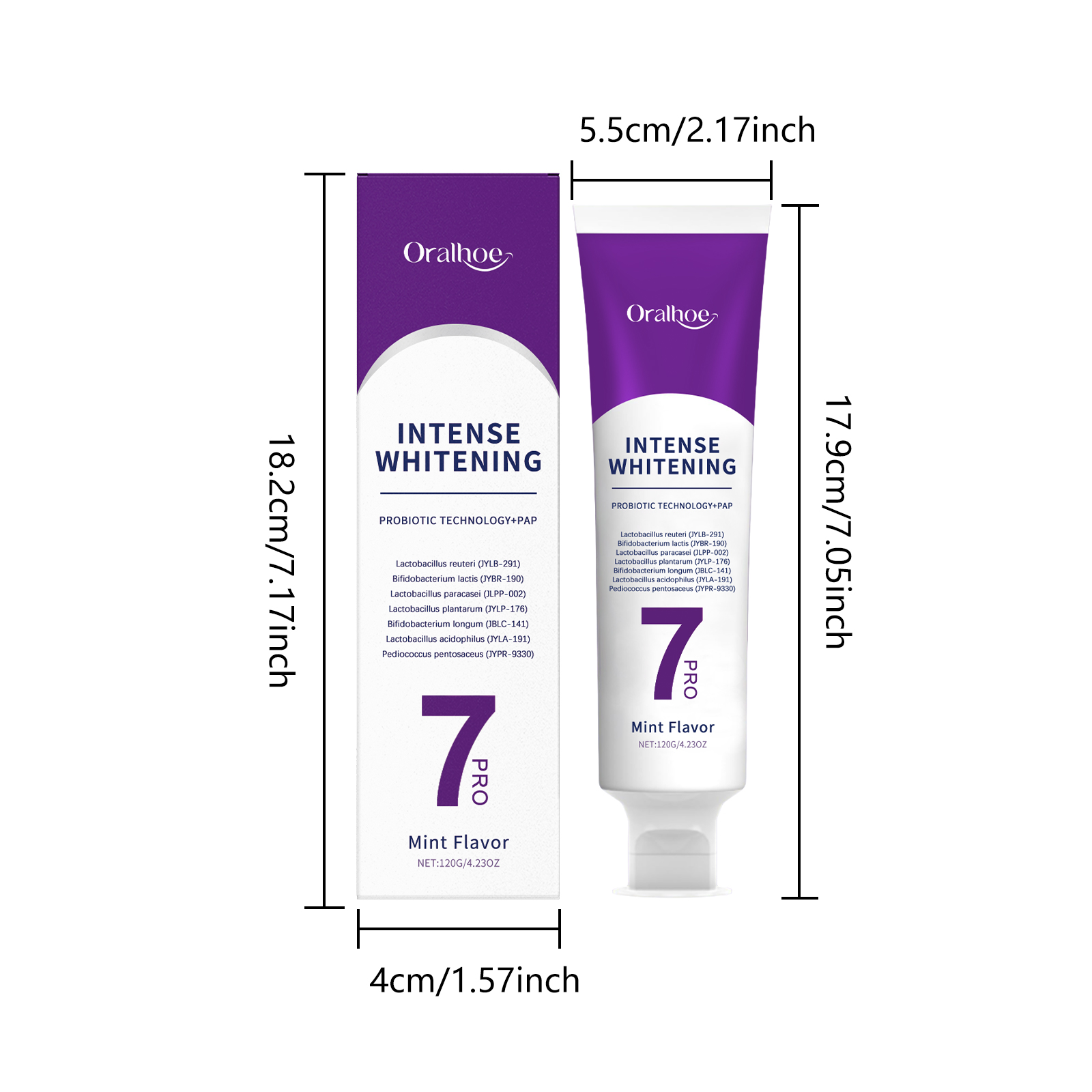 オーラルホー ブライトン ティースホワイトニング歯磨き粉 歯 - Teeth Whitening Cream のレビューと価格