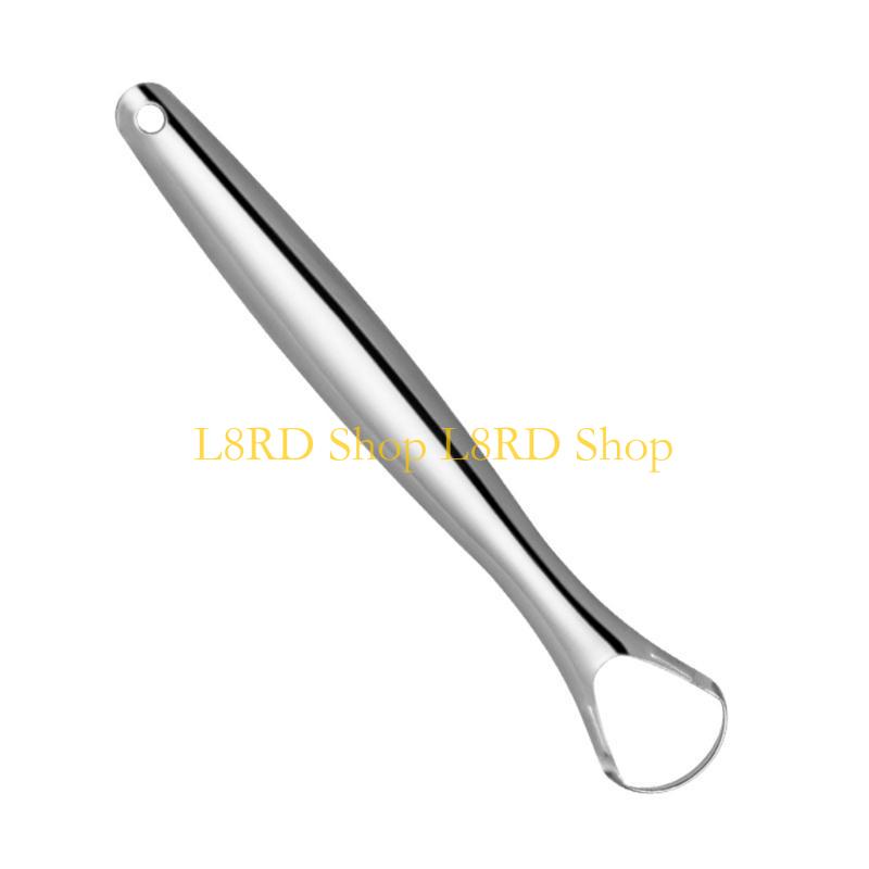 L8RD ステンレス鋼舌スクレーパー金属口腔衛生フレッシュブ - Tongue Scraper Metal のレビューと価格
