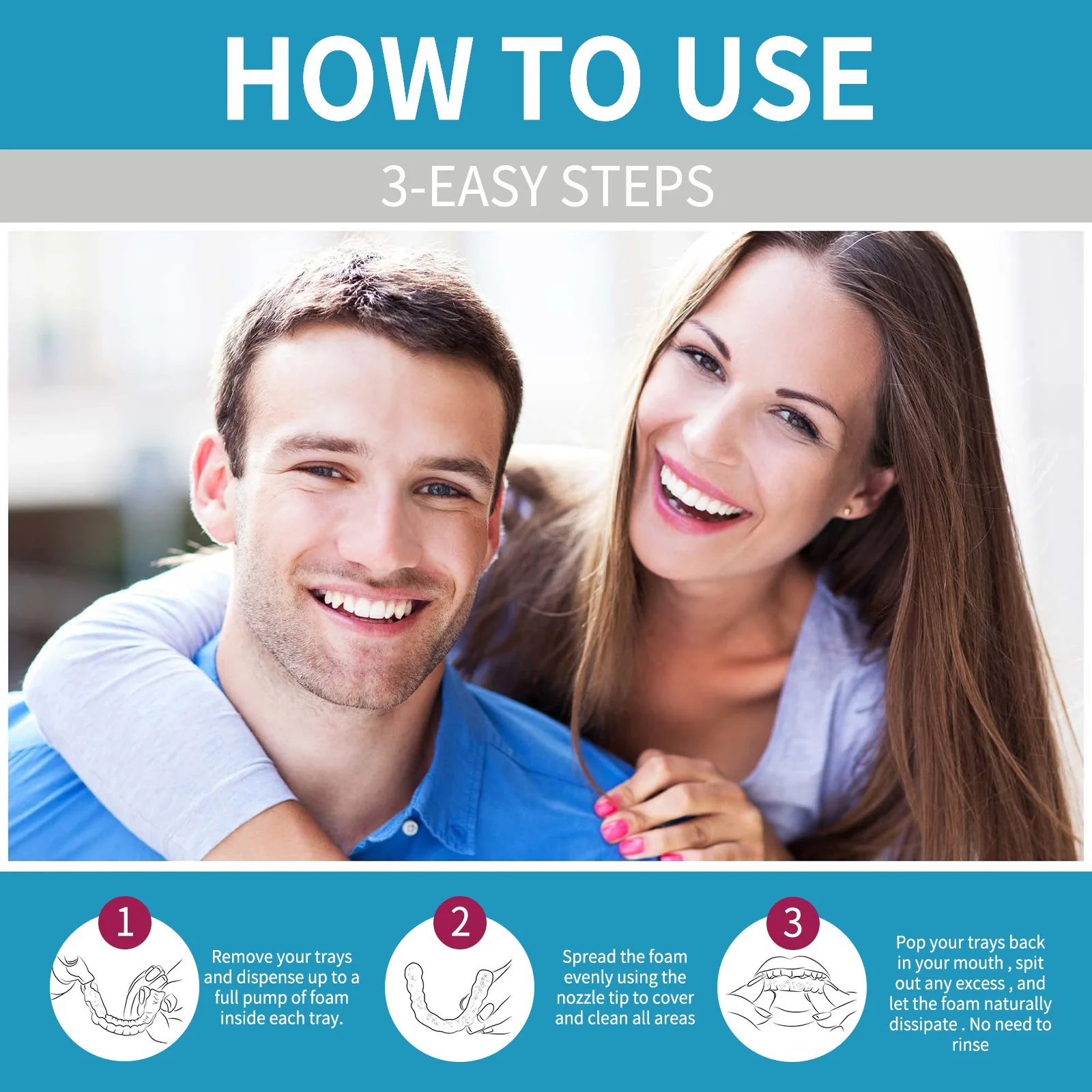 アライナー義歯クリーナーフォームディープクリーニングブレース - Teeth Whitening Cream のレビューと価格