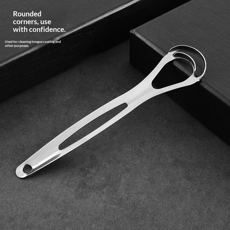 ステンレス鋼舌スクレーパークリーナースクレーパーブラシツール - Tongue Scraper Metal のレビューと価格