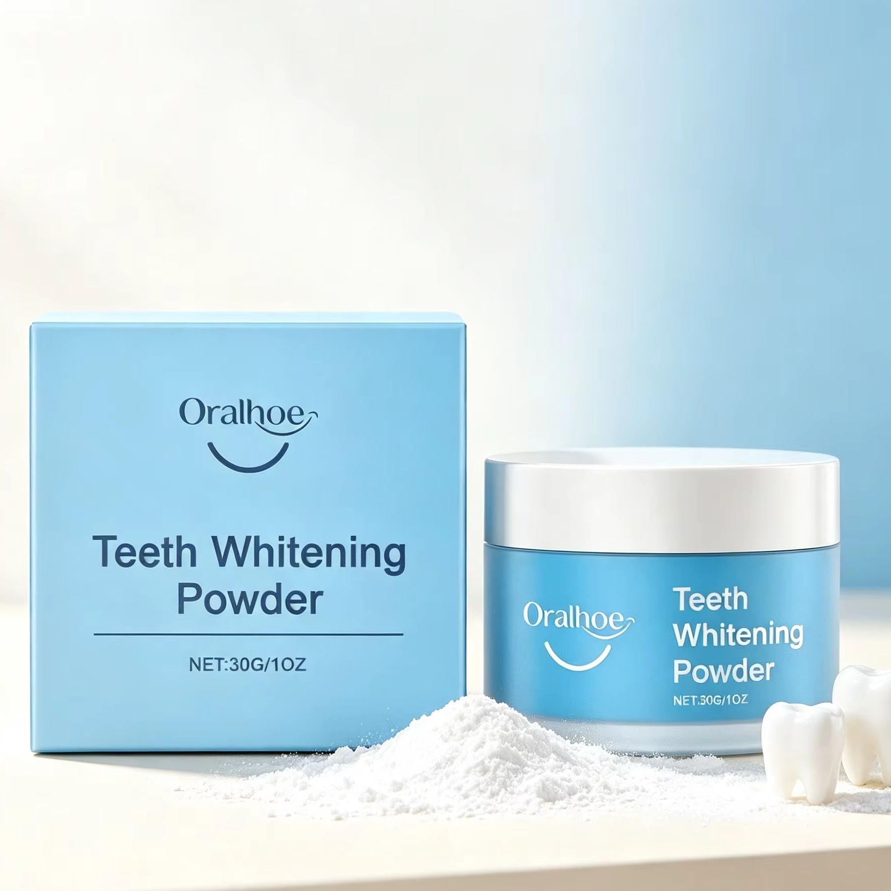オーラルホー歯磨きパウダー 歯の汚れ除去剤 ディープクリーニ - Teeth Whitening Near Me のレビューと価格