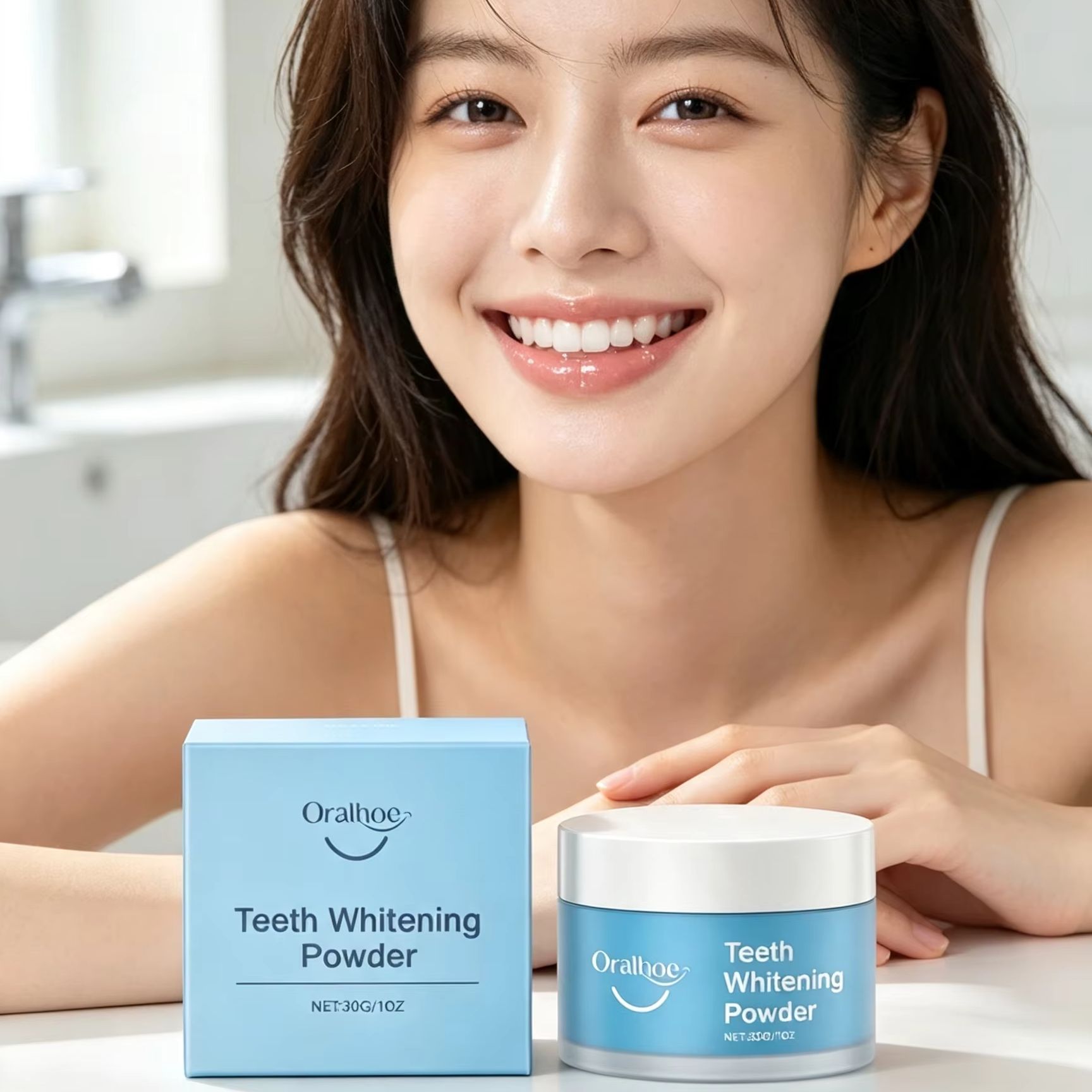 オーラルホー歯磨きパウダー 歯の汚れ除去剤 ディープクリーニ - Teeth Whitening Near Me のレビューと価格