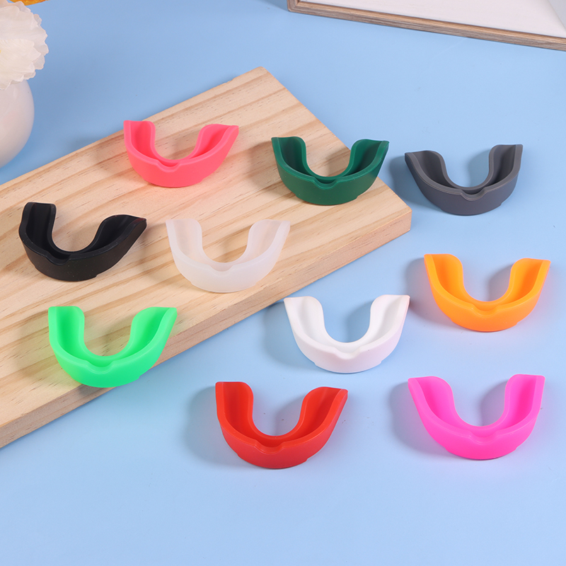 シリコーン歯プロテクター夜の睡眠マウスガードトレイラグビー空 - Dental Guard Night のレビューと価格