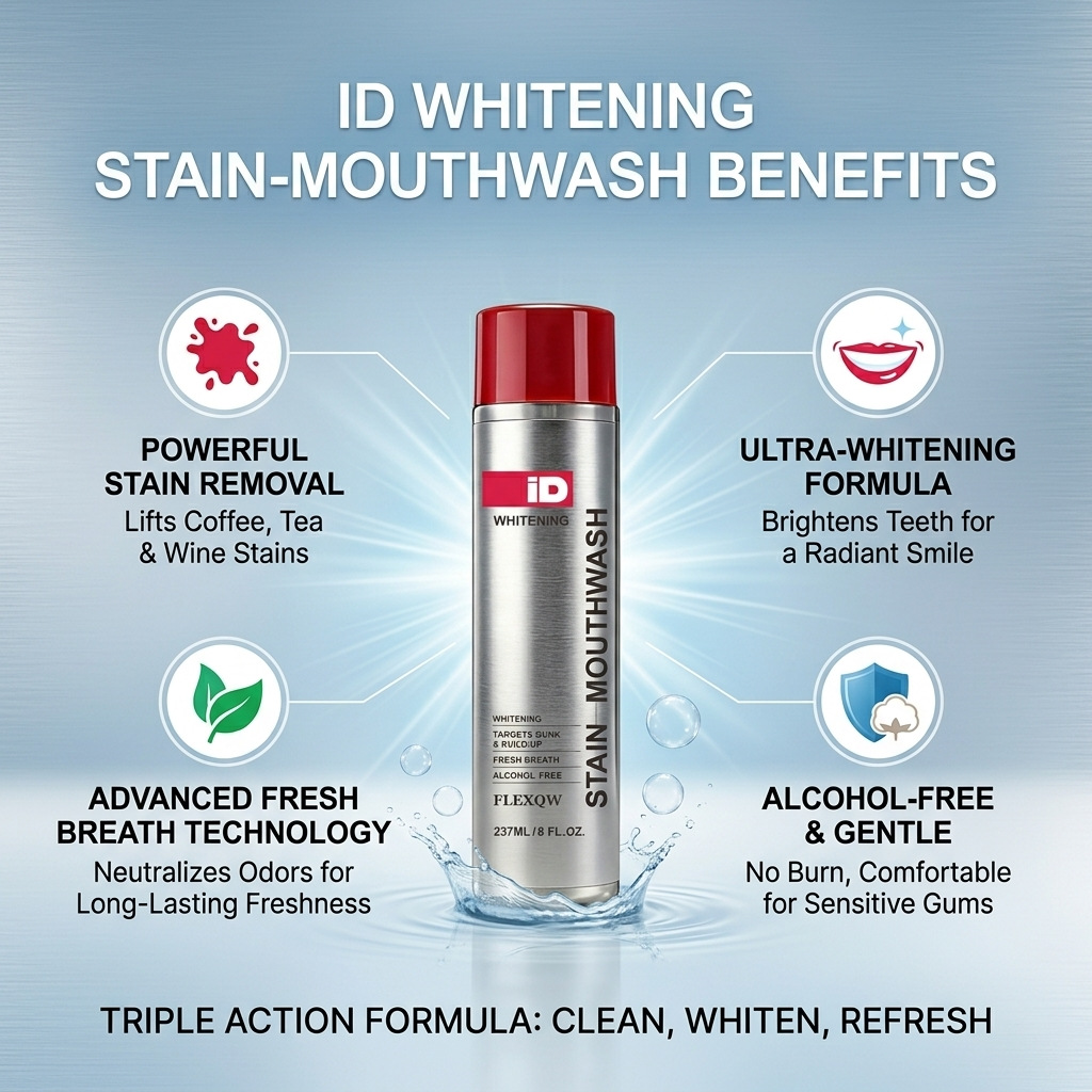 ヒスマイルIDホワイトニングステインマウスウォッシュ237m - Teeth Whitening Products のレビューと価格