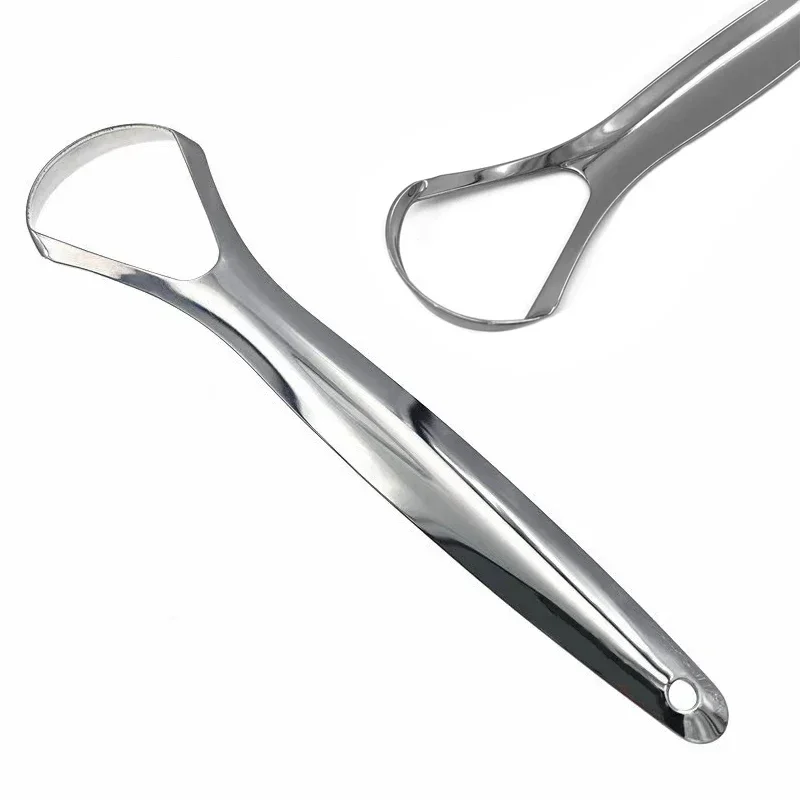 口臭舌コーティング舌スクレーパーステンレス鋼クリーニングリム - Tongue Scraper Metal のレビューと価格