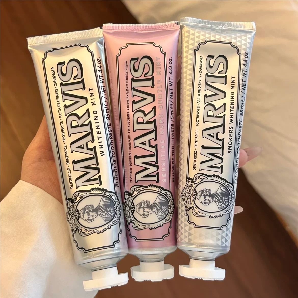 マービス ミント歯磨き粉 プレミアムオーラルケア 長続きする - Teeth Whitening Cream のレビューと価格