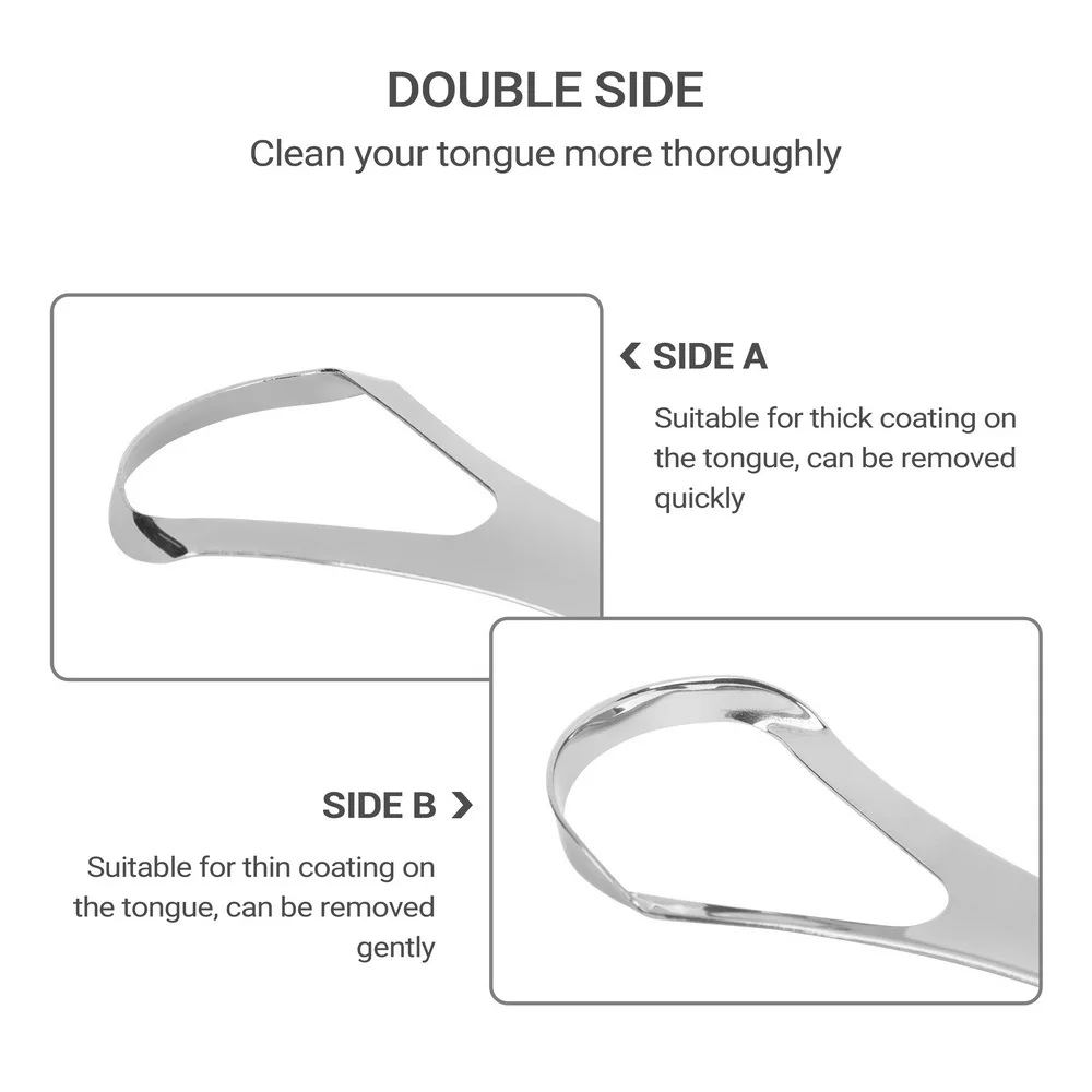 ステンレス鋼の舌スクレーパー、コーティングされた舌のクリーニ - Tongue Scraper Metal のレビューと価格