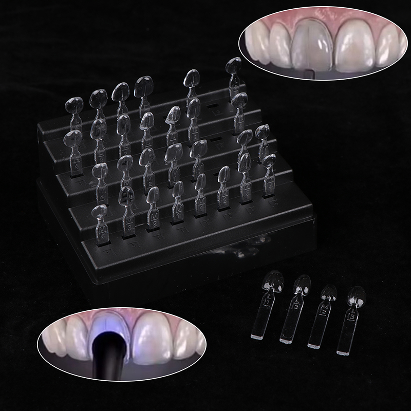 32個入り歯科用ベニアモールドキット、歯科用直接コンポジット - Teeth Whitening Kit With Light のレビューと価格